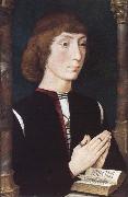 A Young Man at Prayer Hans Memling